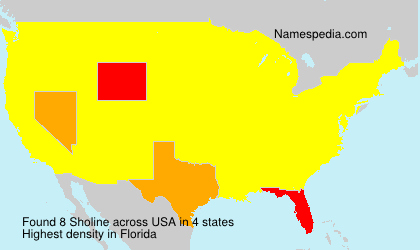 Surname Sholine in USA Surname Sholine in USA