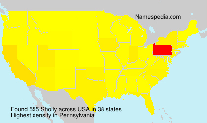 Surname Sholly in USA Surname Sholly in USA
