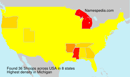 Surname Shoops in USA Surname Shoops in USA