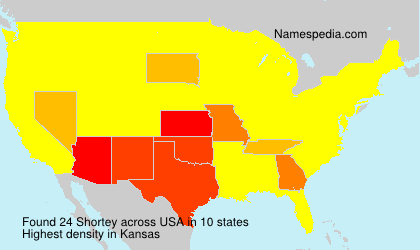 Surname Shortey in USA Surname Shortey in USA