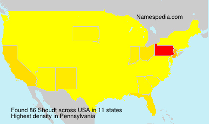 Surname Shoudt in USA Surname Shoudt in USA