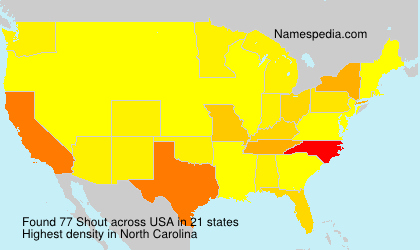 Surname Shout in USA Surname Shout in USA