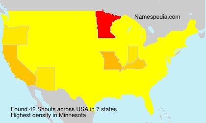 Surname Shouts in USA Surname Shouts in USA