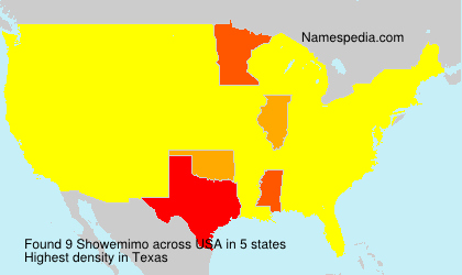 Surname Showemimo in USA Surname Showemimo in USA