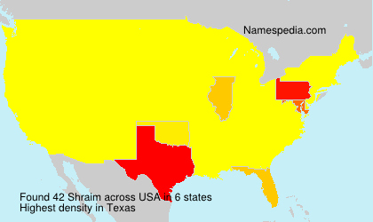 Surname Shraim in USA Surname Shraim in USA