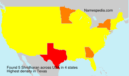 Surname Shridharan in USA Surname Shridharan in USA