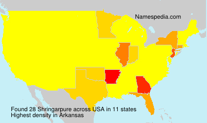 Surname Shringarpure in USA Surname Shringarpure in USA
