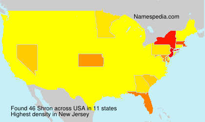 Surname Shron in USA Surname Shron in USA
