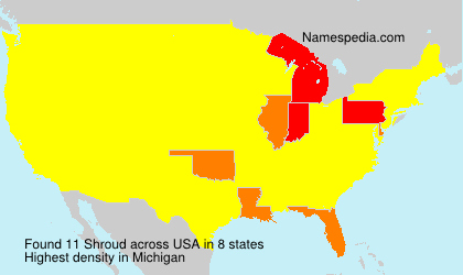 Surname Shroud in USA Surname Shroud in USA