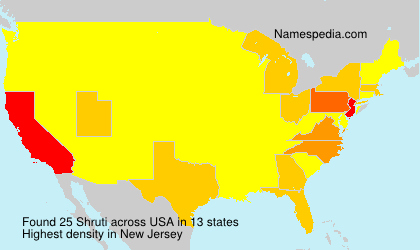 Surname Shruti in USA Surname Shruti in USA