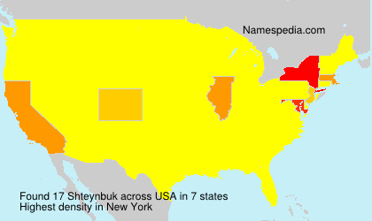 Surname Shteynbuk in USA Surname Shteynbuk in USA