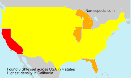 Surname Shteysel in USA Surname Shteysel in USA