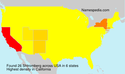 Surname Shtromberg in USA Surname Shtromberg in USA