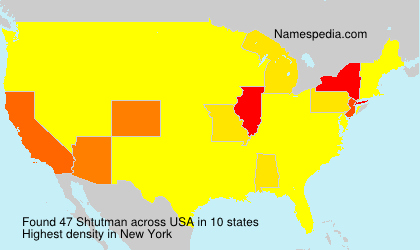 Surname Shtutman in USA Surname Shtutman in USA