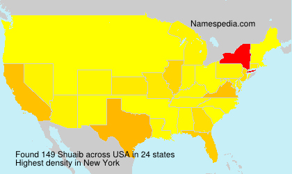 Surname Shuaib in USA Surname Shuaib in USA