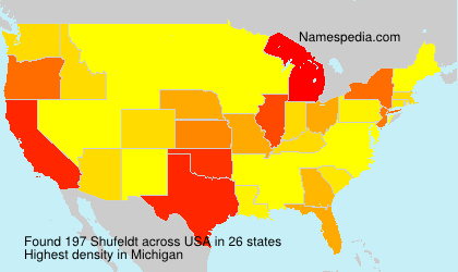 Surname Shufeldt in USA Surname Shufeldt in USA