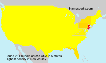 Surname Shuhala in USA Surname Shuhala in USA