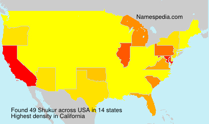 Surname Shukur in USA Surname Shukur in USA