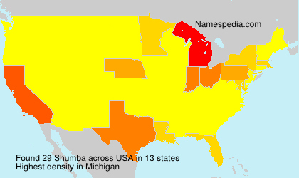 Surname Shumba in USA Surname Shumba in USA