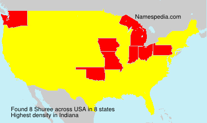 Surname Shuree in USA Surname Shuree in USA