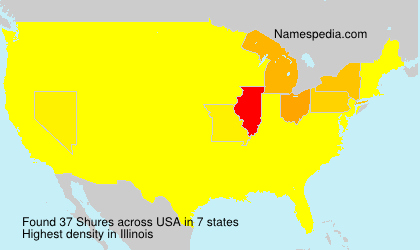 Surname Shures in USA Surname Shures in USA