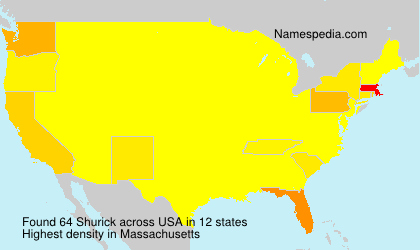 Surname Shurick in USA Surname Shurick in USA