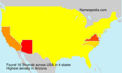 Surname Shurrab in USA Surname Shurrab in USA
