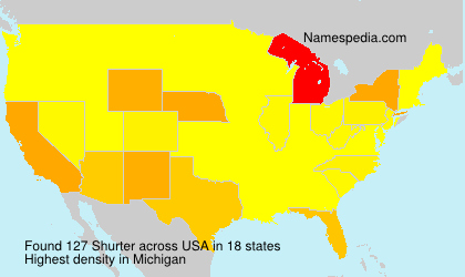 Surname Shurter in USA Surname Shurter in USA