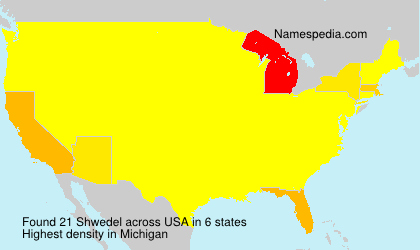 Surname Shwedel in USA Surname Shwedel in USA