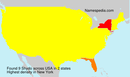 Surname Shydo in USA Surname Shydo in USA
