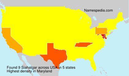 Surname Siahatgar in USA Surname Siahatgar in USA