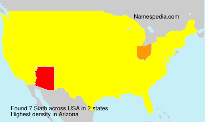 Surname Siath in USA Surname Siath in USA