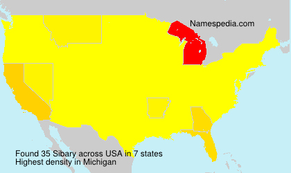 Surname Sibary in USA Surname Sibary in USA