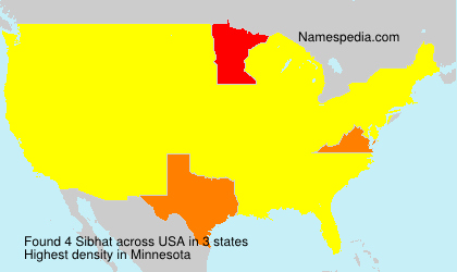 Surname Sibhat in USA Surname Sibhat in USA