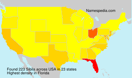 Surname Sibila in USA Surname Sibila in USA