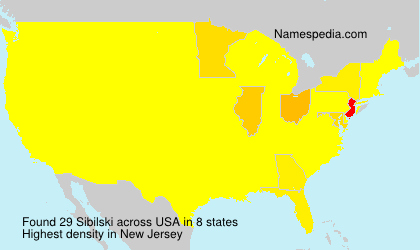 Surname Sibilski in USA Surname Sibilski in USA
