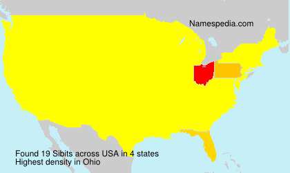 Surname Sibits in USA Surname Sibits in USA
