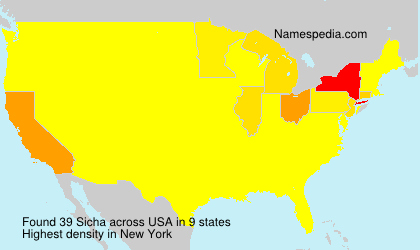 Surname Sicha in USA Surname Sicha in USA