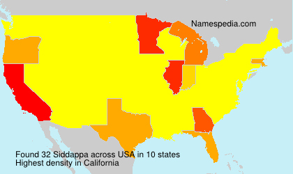 Surname Siddappa in USA Surname Siddappa in USA