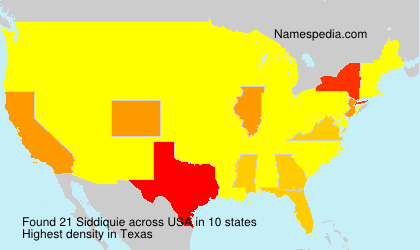 Surname Siddiquie in USA Surname Siddiquie in USA