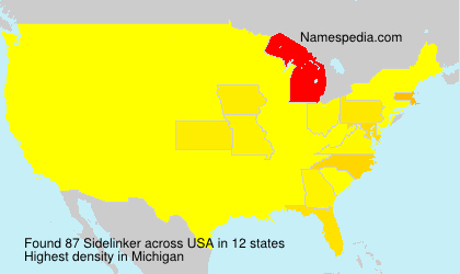 Surname Sidelinker in USA Surname Sidelinker in USA