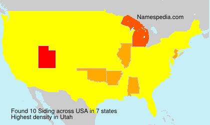 Surname Siding in USA Surname Siding in USA