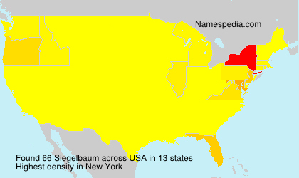 Surname Siegelbaum in USA Surname Siegelbaum in USA