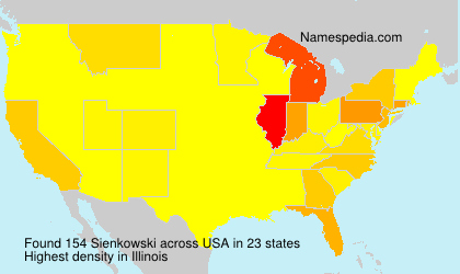 Surname Sienkowski in USA Surname Sienkowski in USA