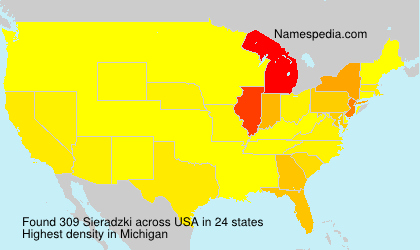Surname Sieradzki in USA Surname Sieradzki in USA