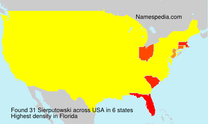 Surname Sierputowski in USA Surname Sierputowski in USA