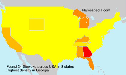 Surname Sieweke in USA Surname Sieweke in USA