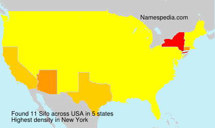 Surname Sifo in USA Surname Sifo in USA