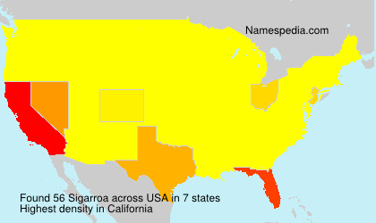 Surname Sigarroa in USA Surname Sigarroa in USA