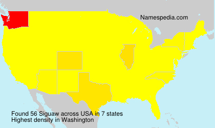 Surname Siguaw in USA Surname Siguaw in USA